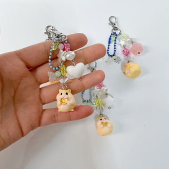 Hamster keychain