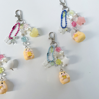 Hamster keychain