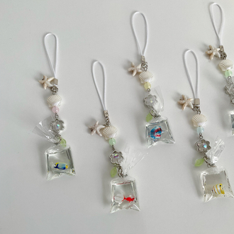 Fish bag trinket 
