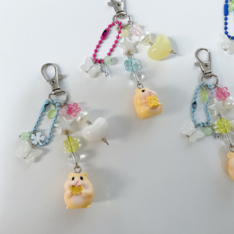 Hamster keychain