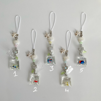 Fish bag trinket 