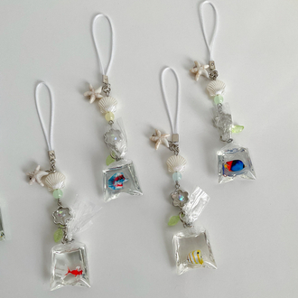 Fish bag trinket 