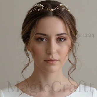 Gold İncili Taç