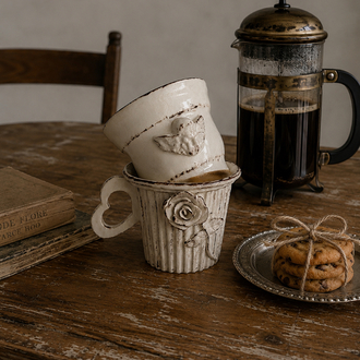 Vintage Rose Love Mug