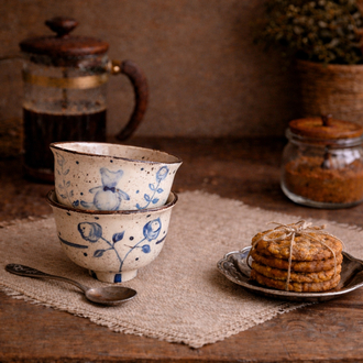 Teddy Bear&Rose Mug (ön sipariş)