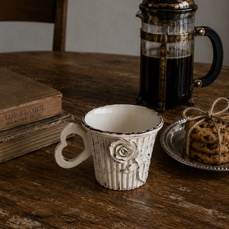 Vintage Rose Love Mug