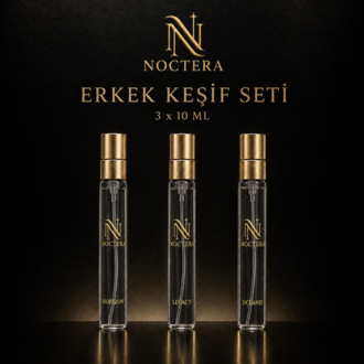 NOCTERA Erkek Keşif Seti – 3 x 10 ml