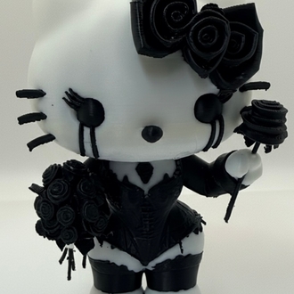 Gotic Hello kitty