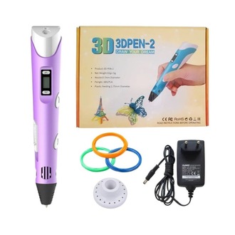 3D Pen-2 Üç Boyutlu Çizim ve Tasarım Kalemi Seti!