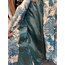 Desenli Oversize Kapitone Ceket