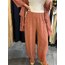 Şalvar Model Keten Bol Pantolon
