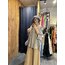 Tek Düğmeli Oversize Keten Bluz