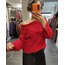 Omuz Detaylı Triko Bluz