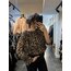 Leopar Taşlı Bluz