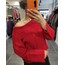 Omuz Detaylı Triko Bluz