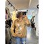 Leopar Detay Sweat Bluz