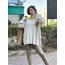 Leopar Detay Oversize Bluz