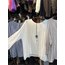 Angora Kolyeli Oversize Bluz