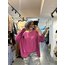 Kolyeli Angora Oversize Bluz