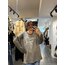 Desenli Sweat Bluz