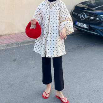 Bağcıklı Kimono