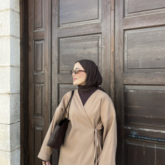 Camel kaşe ceket