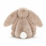 Bej Jellycat Bashful Tavşan Medium (31 cm) Uyku Arkadaşı