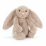 Bej Jellycat Bashful Tavşan Medium (31 cm) Uyku Arkadaşı