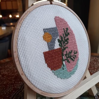 Abstract Serisi No:1 Botanical Boho Raf veya Duvar Aksesuarı