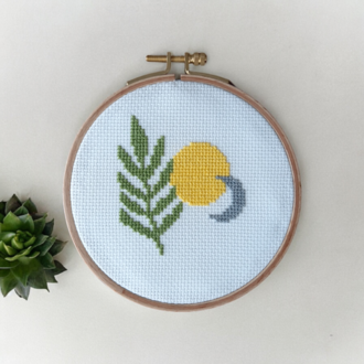 Abstract Serisi No:3 Botanical Boho Raf veya Duvar Aksesuarı