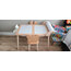 2 sandalyeli rulo aparatlı set (1tavşan +1 ayı)