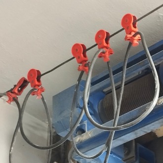 kablo taşıyıcı makara, plastik kablo arabası 10 AD