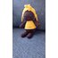 Amigurumi Rl Yapımı Kız Bebek Kahverengi-Sarı