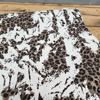 leopar dama desenli kot 