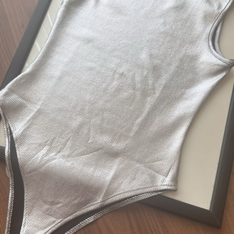 Gümüş Bodysuit