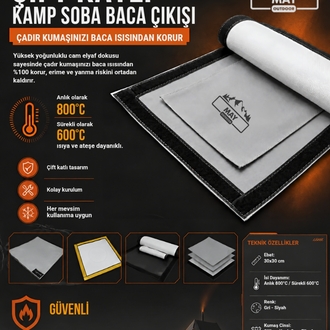 Çift Kat Baca Çıkışı Kumaş