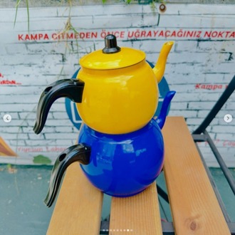 Alüminyum Taraftar Çaydanlık