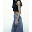 KOLSUZ SİYAH CROP