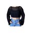 Mini Ajurlu Crop Bluz