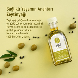 Erken Hasat Doğal Sızma Zeytinyağı 5LT | MAY Olive Oil