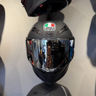 AGV PİSTA GP RR MAT KARBON SİLVER