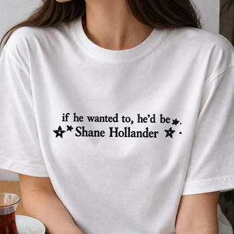 Shane Hollander Nakışlı Tişört