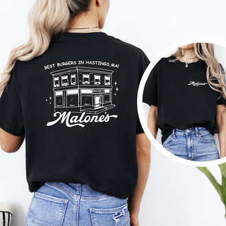 Malones Siyah Tişört
