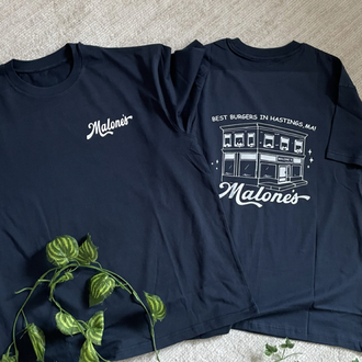 Malones Lacivert Tişört