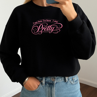 Hudson Pretty Nakışlı Sweatshirt