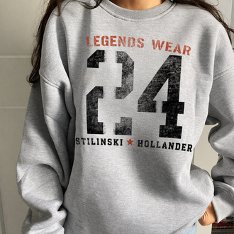 legends wear 24 baskılı Sweatshirt
