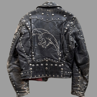 custom biker ceket