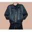 Vintage oversize deri ceket
