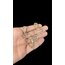 2,5 cm Telli Kanca 100 Adet (GOLD Renk)