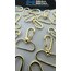 2,5 cm TELLİ KANCA 1000 Adet (GOLD RENK)